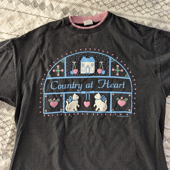 2 Vintage Country Charm Tees - Picture 3 of 12